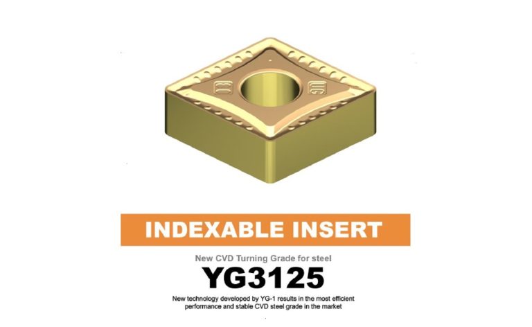 CVD Grade YG3125 – Cutting-Edge Technology for Turning Carbon Steels