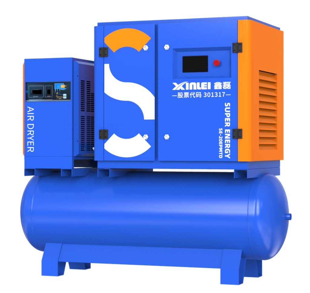 Компактните винтови компресори XINLEI SE-EPM-TD-COMPACT